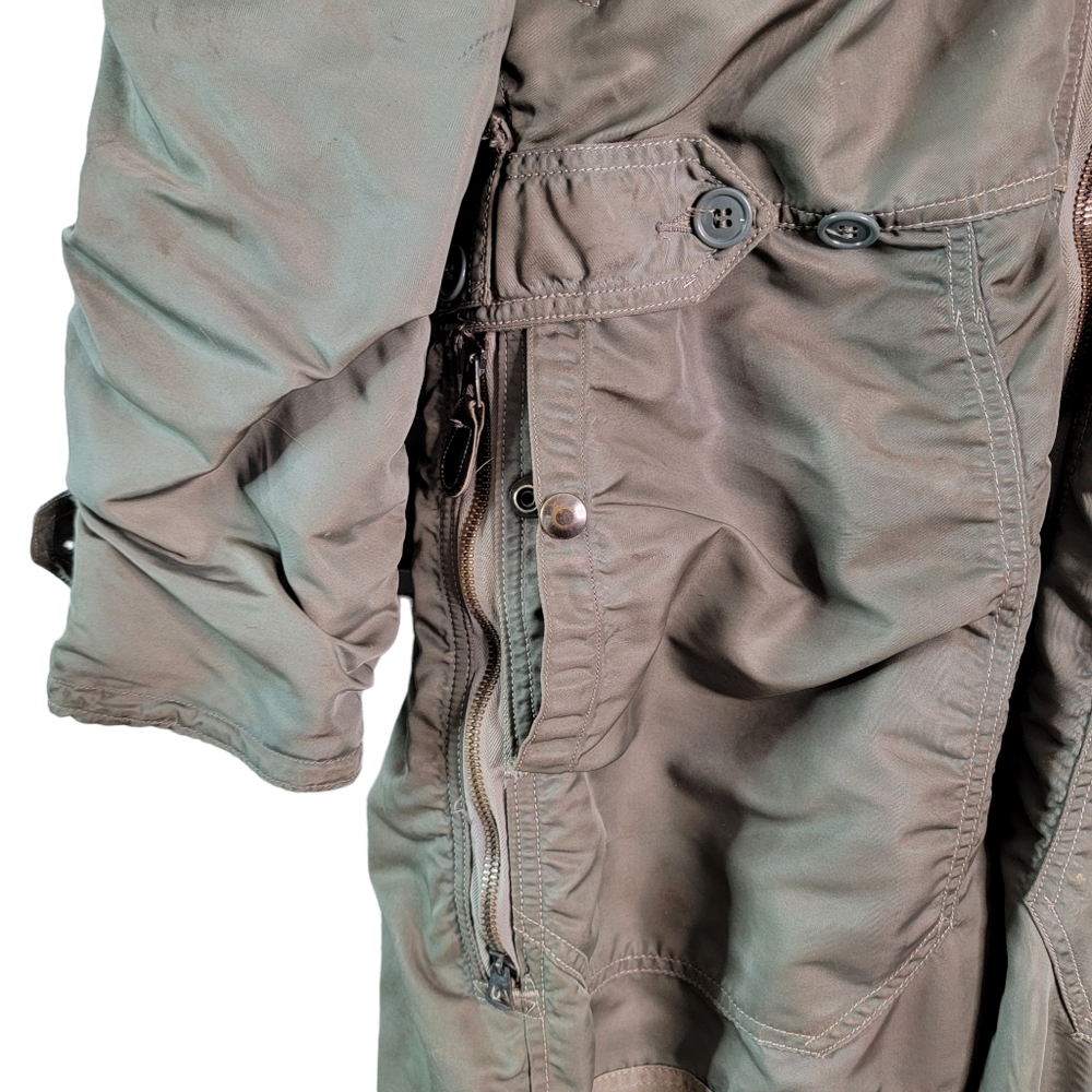 United States Airforce USAF Vintage Miltary Flying Flight Suit coverall Size M - Picture 5 of 16